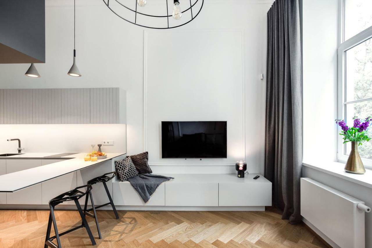 Telegrafas Lofts Centre Of Kaunas By Strazdo Telegrafas Apartment Exterior photo